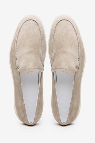 Zelli Livorno Italian Sueded Goatskin Loafer