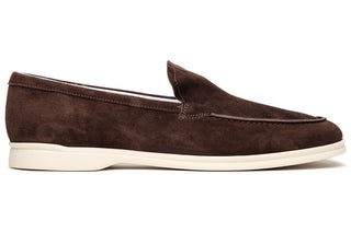 LIVORNO Sueded Italian Goatskin Loafer