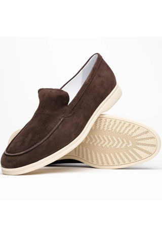 Zelli Livorno Italian Sueded Goatskin Loafer