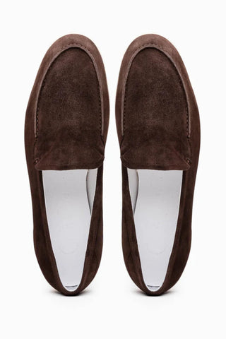 Zelli Livorno Italian Sueded Goatskin Loafer