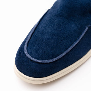 LIVORNO Sueded Italian Goatskin Loafer