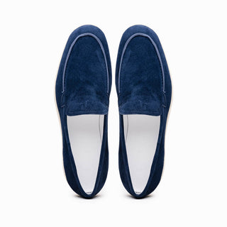 LIVORNO Sueded Italian Goatskin Loafer