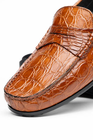 Zelli Monza Genuine Crocodile Driver