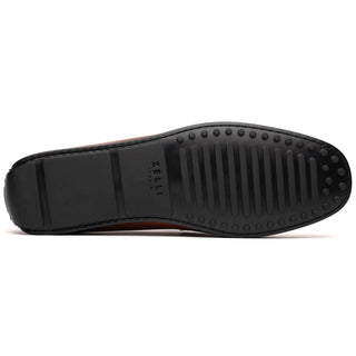 MONZA Hand Burnished Italian Calfskin Driving Loafers