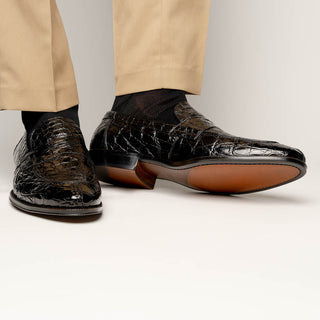 ROMA Crocodile Penny Loafer
