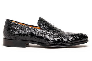 ROMA Crocodile Penny Loafer