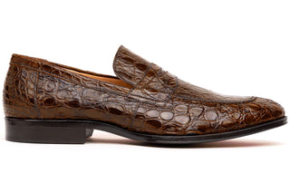 ROMA Crocodile Penny Loafer