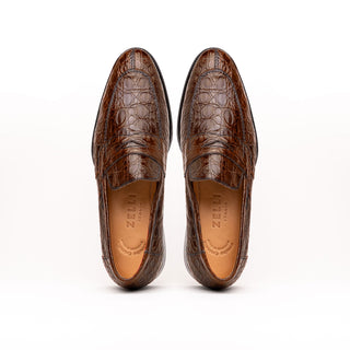 ROMA Crocodile Penny Loafer