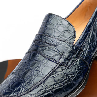 ROMA Crocodile Penny Loafer