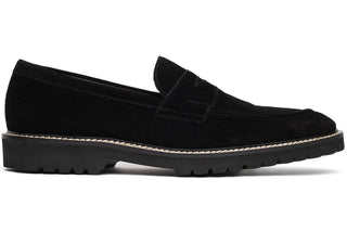 ROMA Italian Suede Penny Loafers