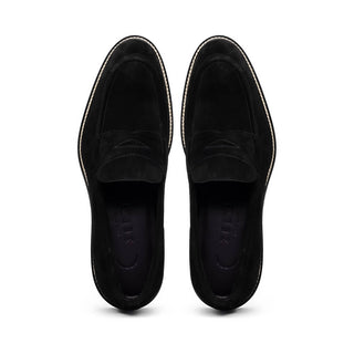 ROMA Italian Suede Penny Loafers