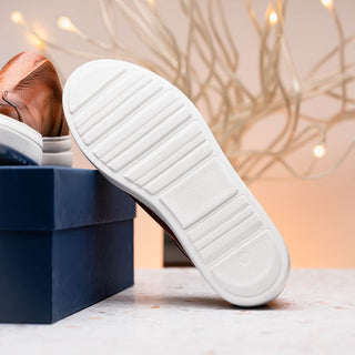 SPETTACOLARE Italian Pebble Grain Calfskin Sneakers