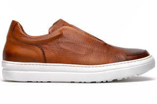 SPETTACOLARE Italian Pebble Grain Calfskin Sneakers