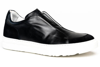 Zelli Spettacolare Italian Pebble Grain Calfskin Sneakers