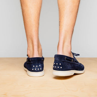 VENICE Italian Sueded Goatskin Boat Shoes