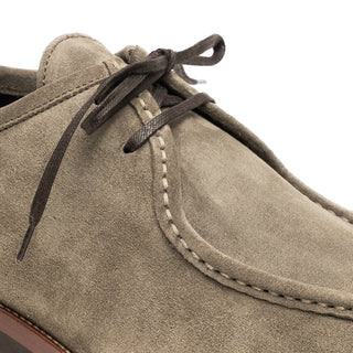 26-303-SGE WALLABY Suede Lace Up, Sage