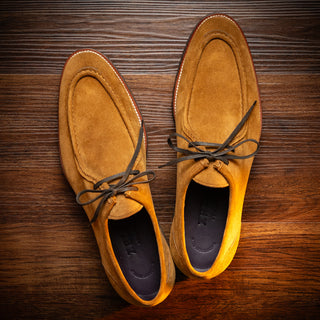 26-303-TOB WALLABY Suede Lace Up, Tobacco