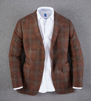 Patrick James Plaid Wool Sport Coat