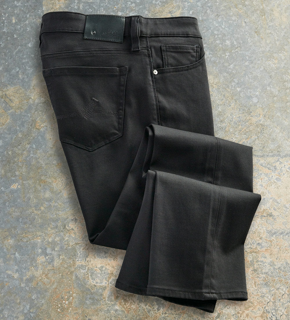 34 Heritage Charisma Double Black Jeans