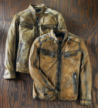 Patrick James Lambskin Blouson Jacket