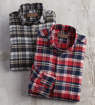 Reserve Plaid Flannel Sport Shirt