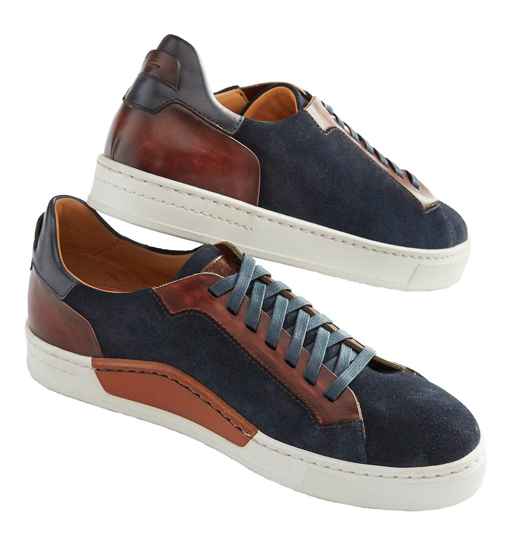 Magnanni Suede Sneakers - Navy