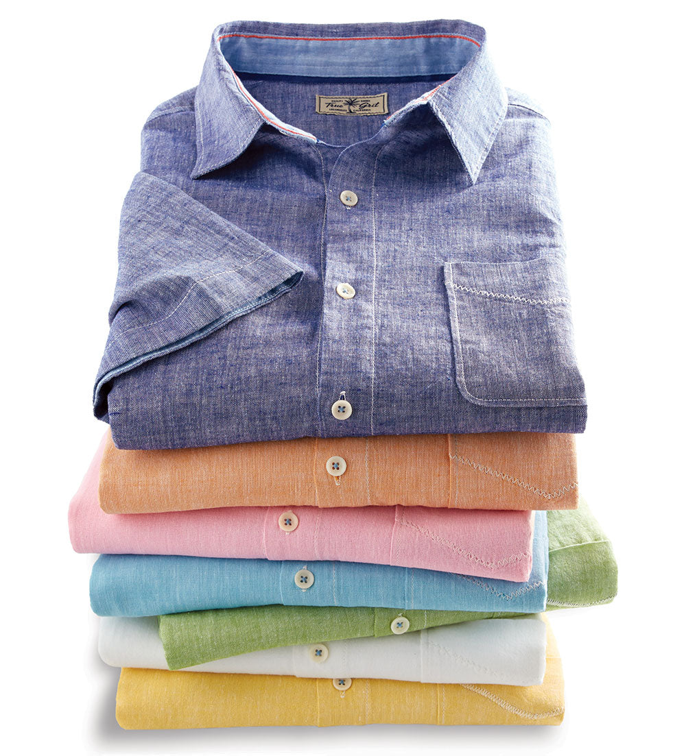 True Grit Linen Blend Shirt Patrick James True Grit Linen Blend Shirt Patrick James