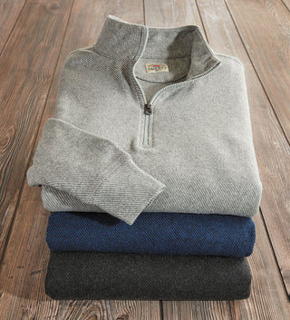 Faherty Legend Quarter-Zip Sweater