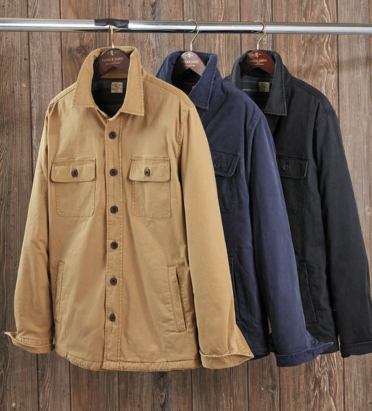 Faherty Blanket-Lined CPO Jacket