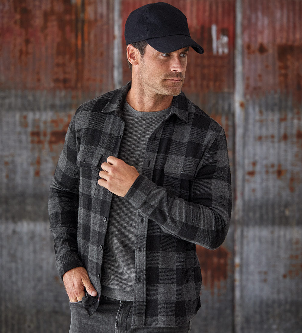 Faherty Buffalo Check Legend Sweater Shirt – Patrick James