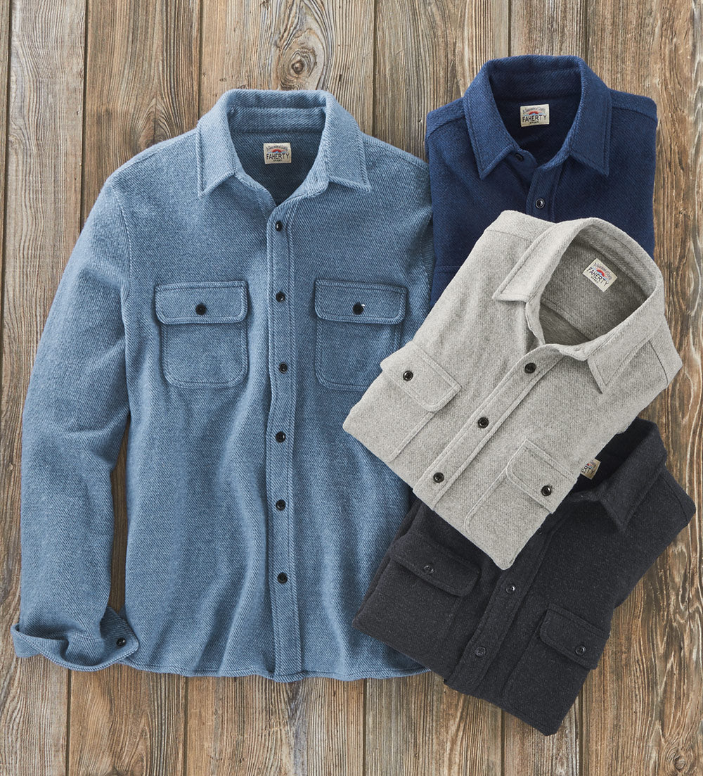 Faherty Legend Sweater Shirt – Patrick James