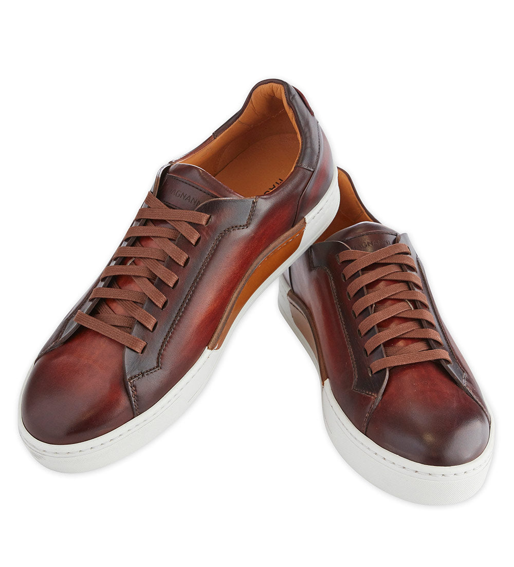 Magnanni Men's Leather Sneakers Magnanni Shoes Sneakers Magnanni