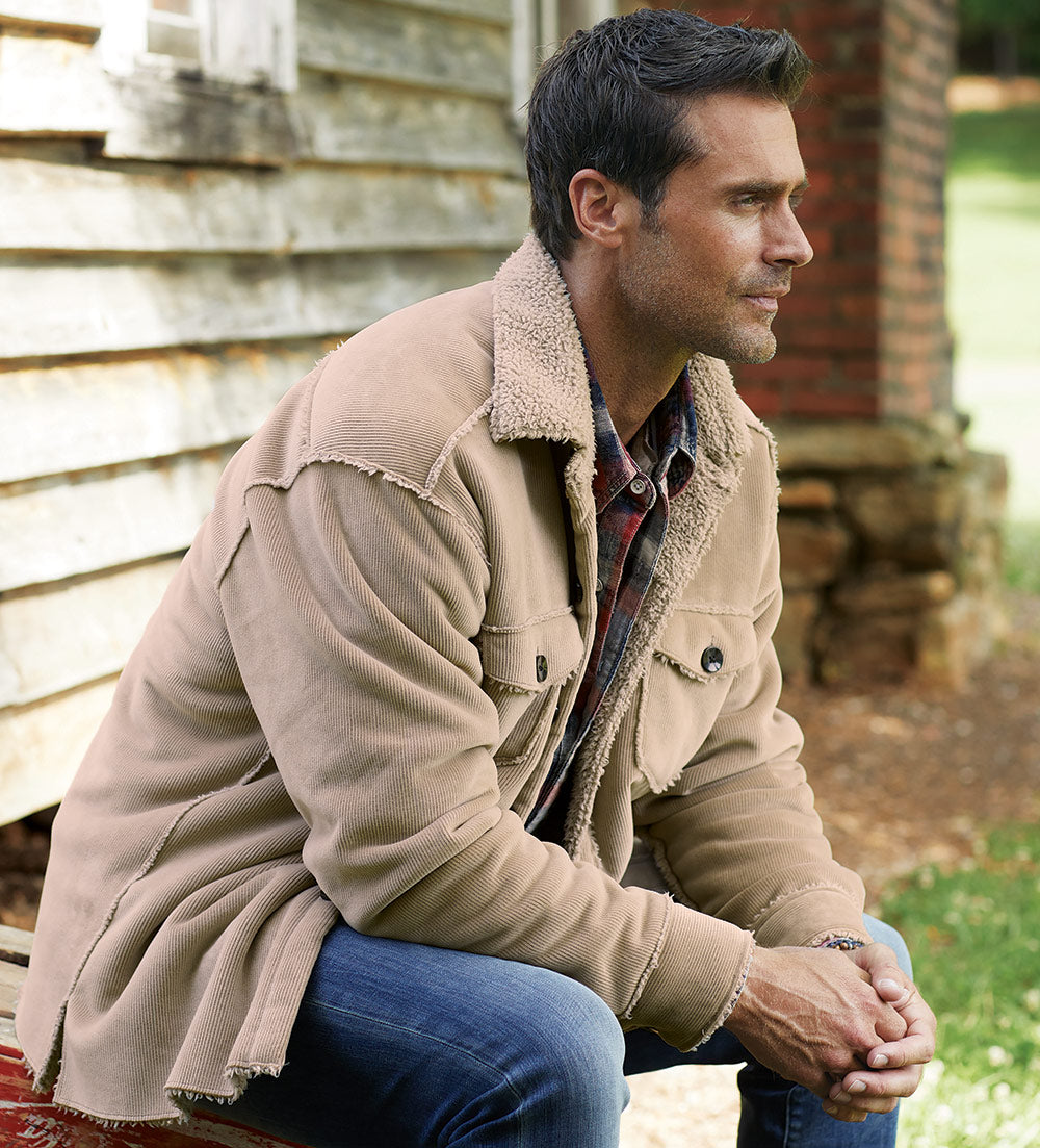 True Grit Luxe Cord Jacket - Main Image