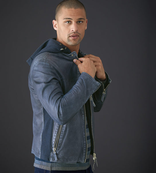 Reserve Blue Glove Leather Jacket – Patrick James