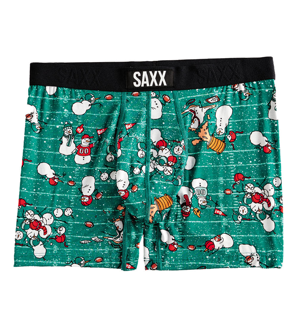 SAXX Gridiron Snowmen Vibe Boxer Briefs