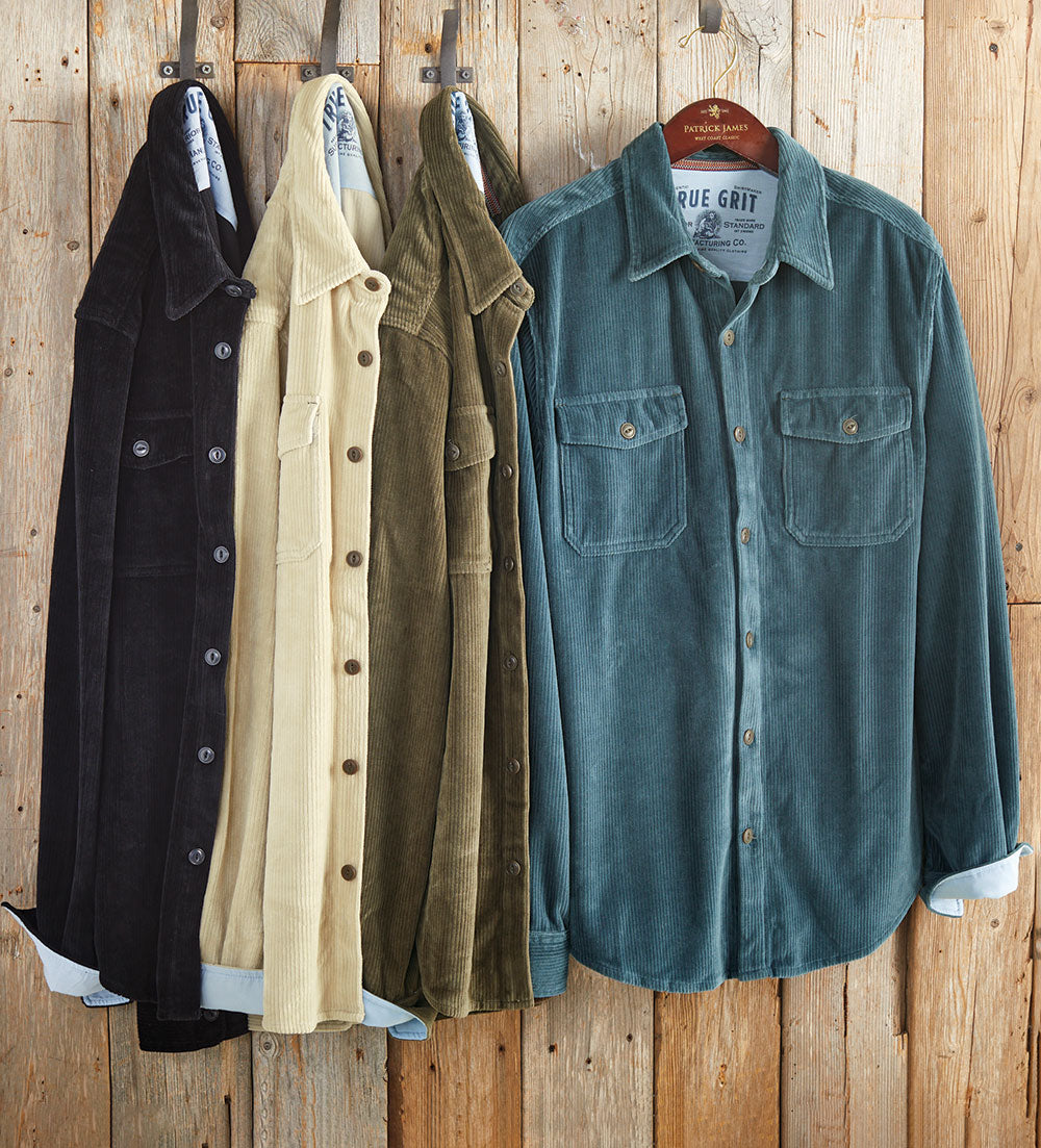 True Grit Best Stretch Cord Shirt - Main Image