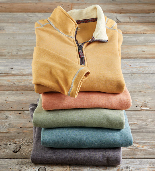True Grit Fleece Mock Quarter Zip – Patrick James