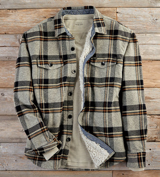 True Grit Montana Plaid Two Pocket Shirt