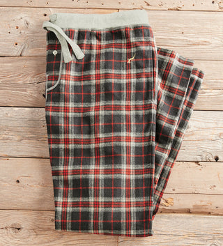 True Grit Lodge Plaid Flannel Pants