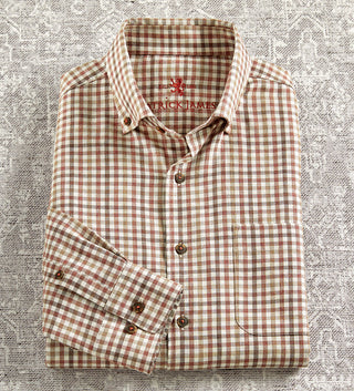 Patrick James Check Long Sleeve Sport Shirt