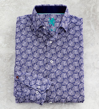 Patrick James Paisley Long Sleeve Sport Shirt