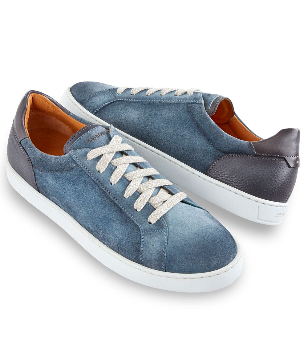 Stylish Comfort: Magnanni Suede Sneakers