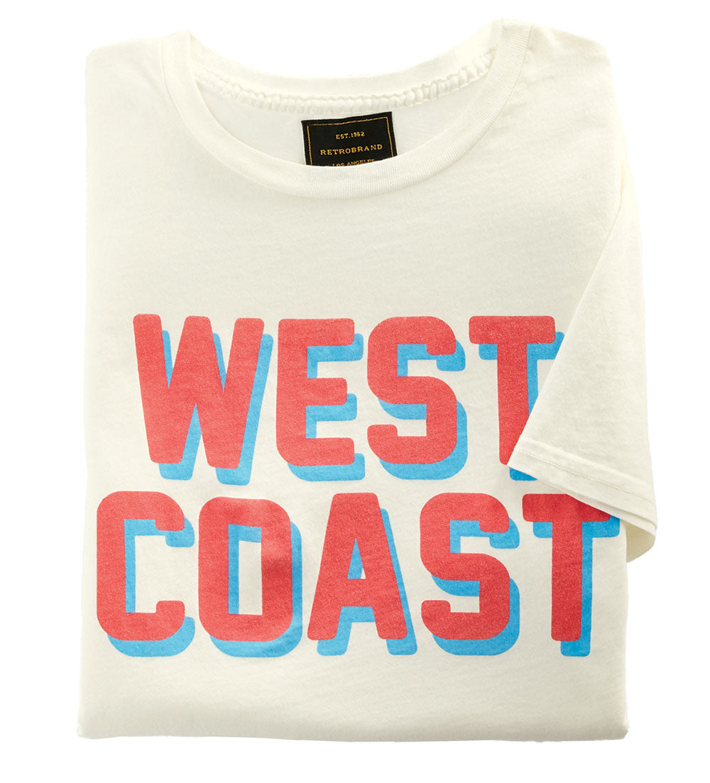 Retro Brand West Coast Tee Shirt