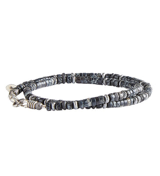 Kenton Michael Black Sea Sediment Bracelet