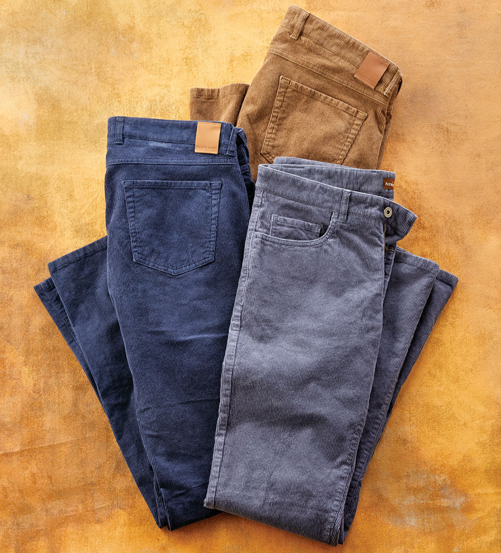 Patrick James Stretch Cord Jeans