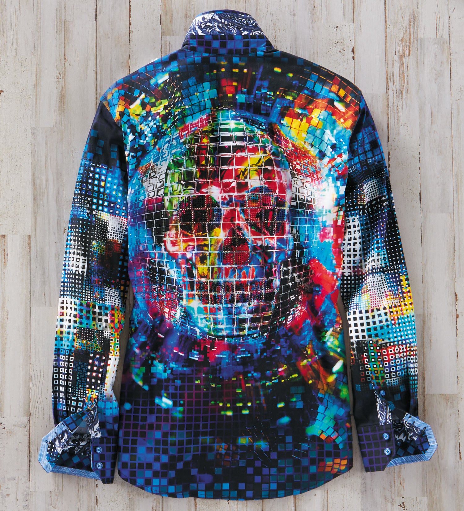 Robert Graham SKULLS Men's buy Large