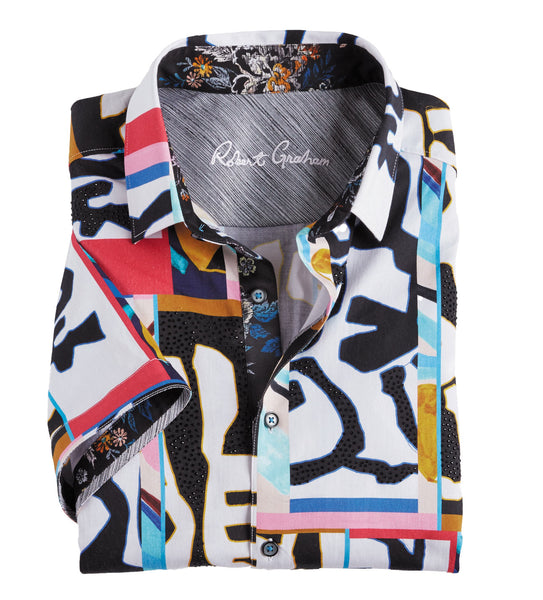 Robert Graham Far Out Abstract Short Sleeve Shirt – Patrick James