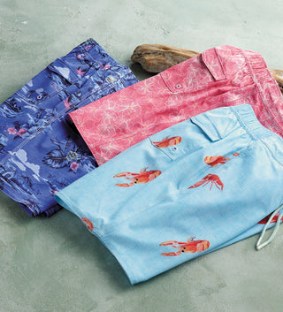 Johnnie-O Copacabana Paradise Swim Trunks