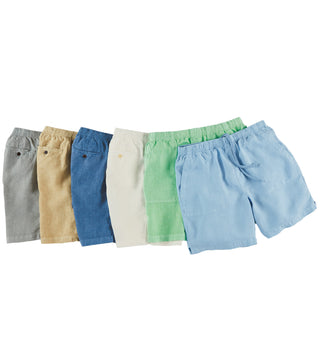 True Grit Sunset Linen Shorts