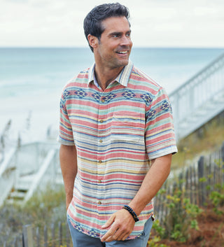 True Grit Taos Baja Stripe Shirt